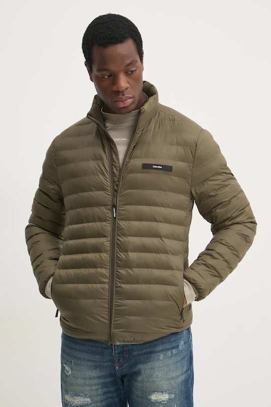 Bunda Calvin Klein zelená K10K113474