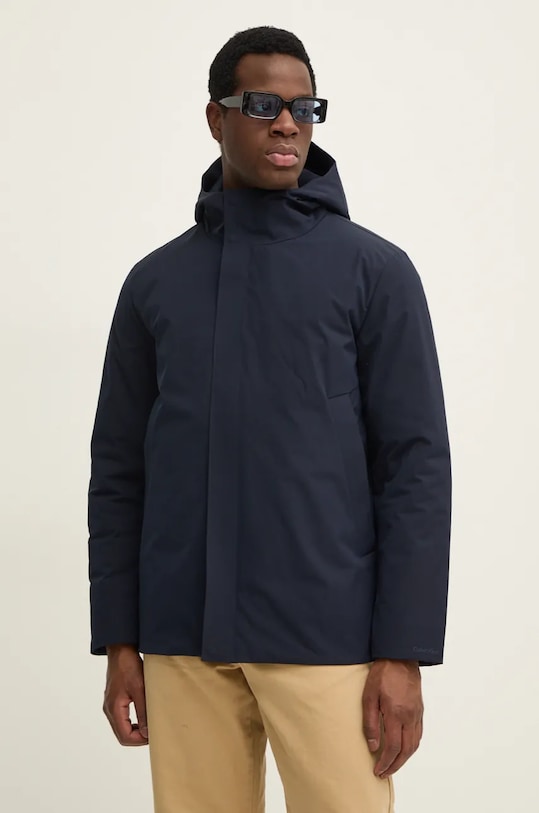 Calvin Klein geacă cu captuseala bleumarin K10K113726
