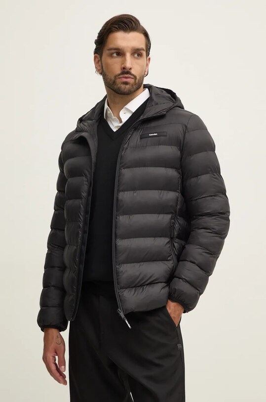 Куртка Calvin Klein з капюшоном чорний K10K113908