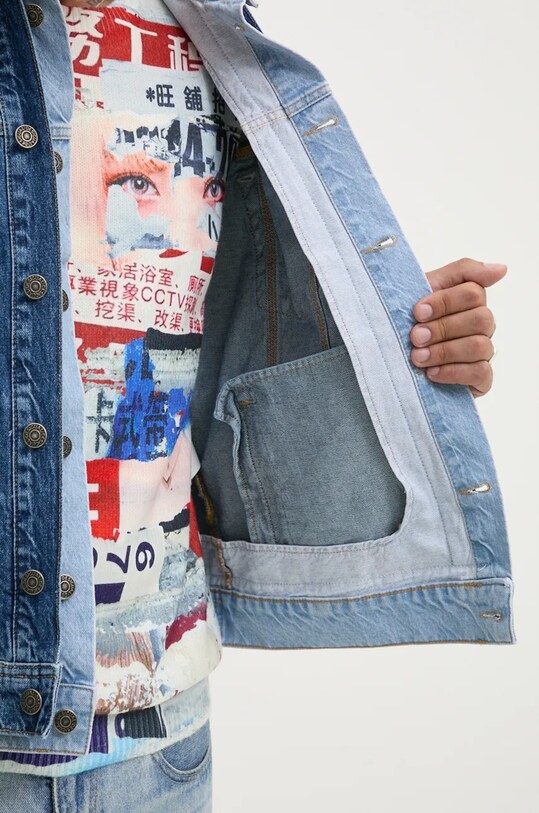 Desigual geacă din denim ILLINOIS 24WMED05