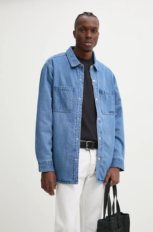 Levi's kurtka jeansowa dwustronna pozostałe niebieski A8553