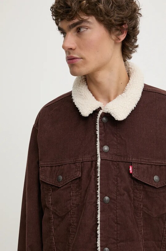 Levi's kurtka sztruksowa brązowy A5784