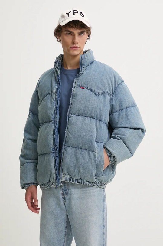 Levi's geaca de puf cu captuseala albastru A0726