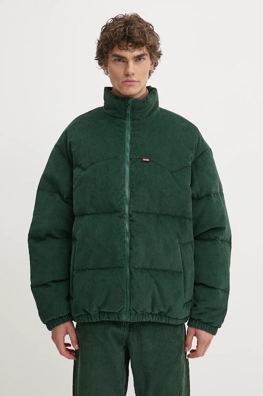 Levi's geaca de puf cu captuseala verde A0726