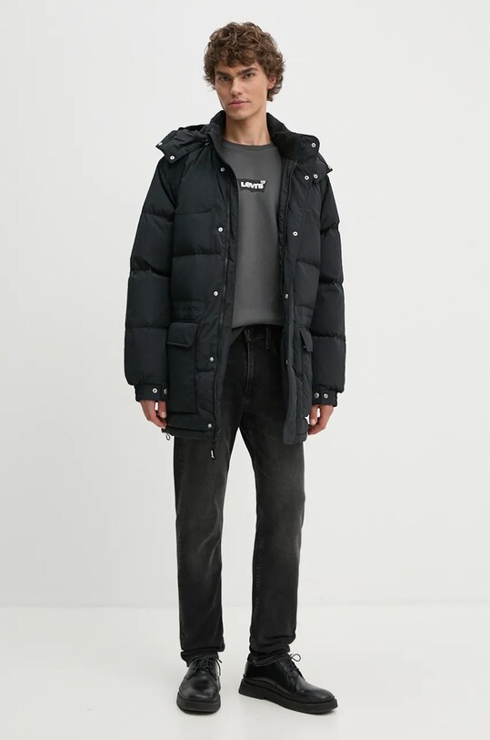 Páperová bunda Levi's A8559 čierna AW24