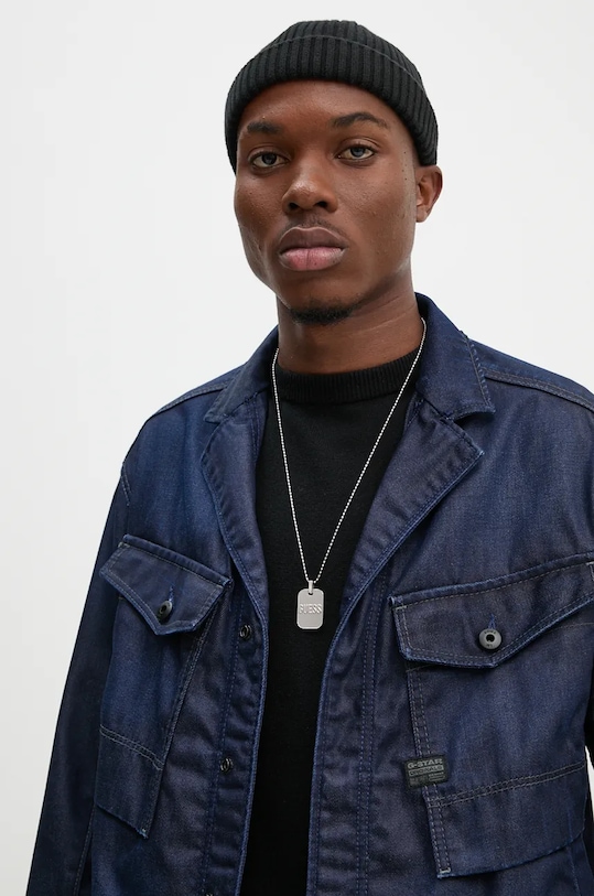 G-Star giacca di jeans blu navy D25178.4639