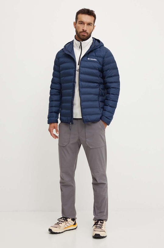 Columbia geaca sport din puf Lake 22 2086294 bleumarin AW24