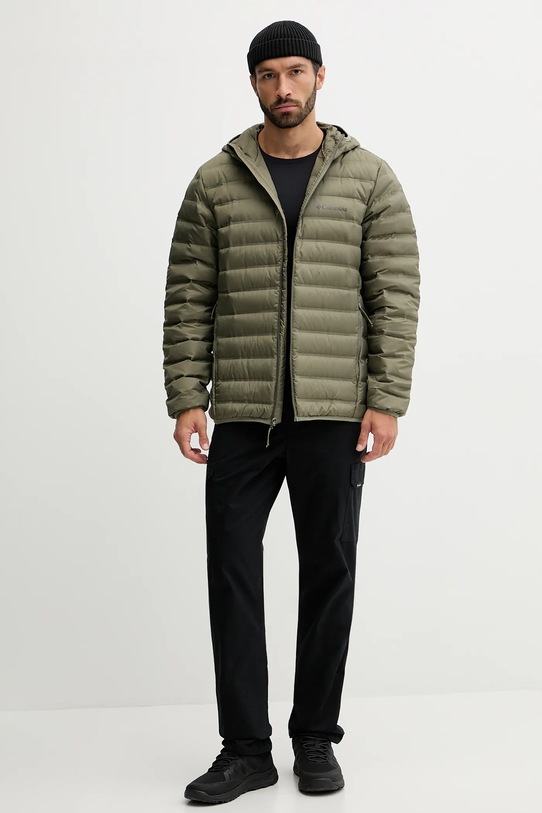 Columbia kurtka sportowa puchowa Lake 22 2086294 zielony AW25