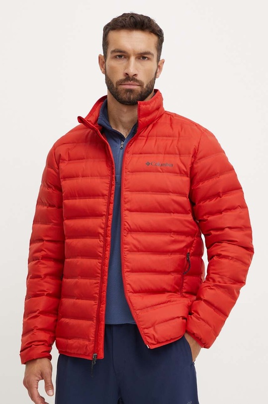 Columbia geaca sport din puf Lake 22 cu captuseala rosu 2086314