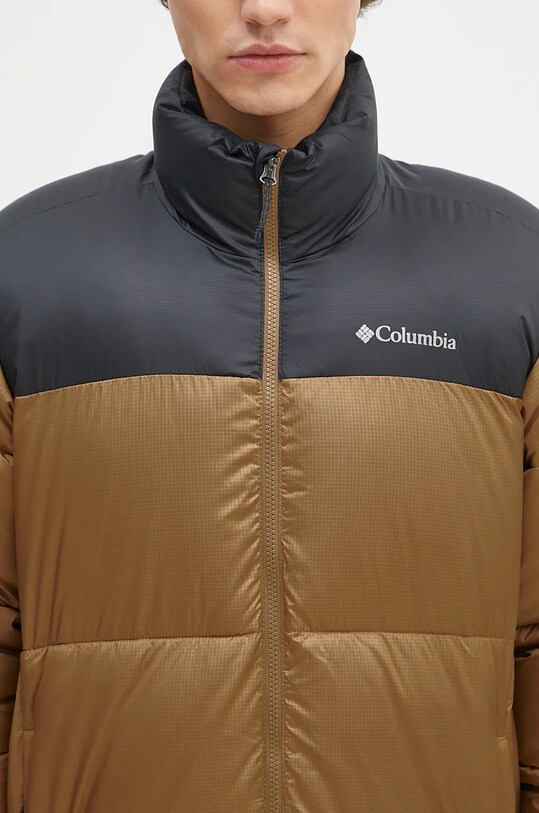 Bunda Columbia Puffect hnědá 2086861