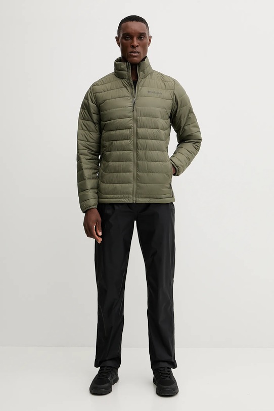 Columbia geacă sport Powder Lite II 2086964 verde AW25