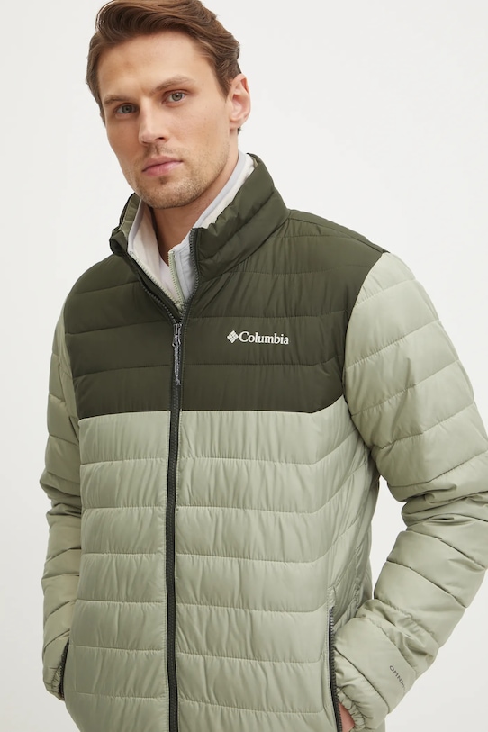 Columbia kurtka sportowa Powder Lite II zielony 2086964