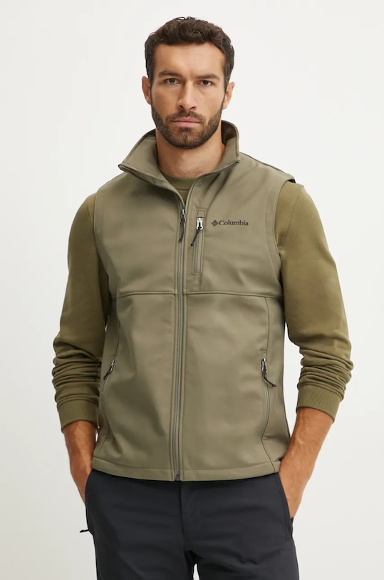 Sportovní vesta Columbia Ascender nezateplené zelená 2090474