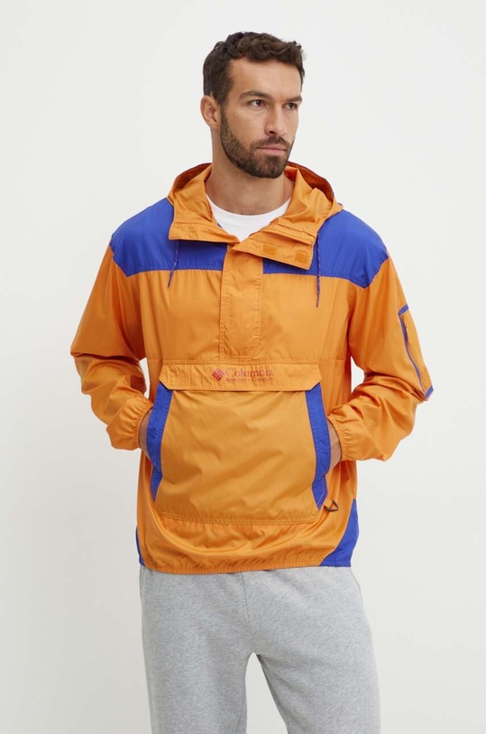 Куртка Columbia Challenger Windbreaker с капюшоном оранжевый 2091001