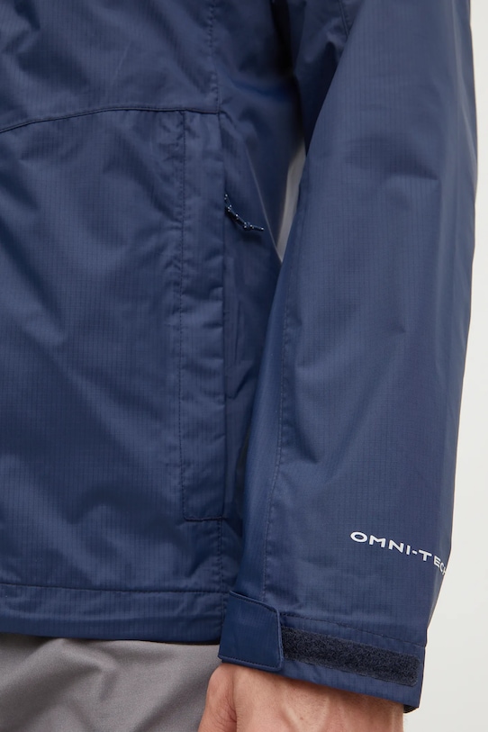 Columbia geaca de ploaie Pouring Adventure 2117171 bleumarin