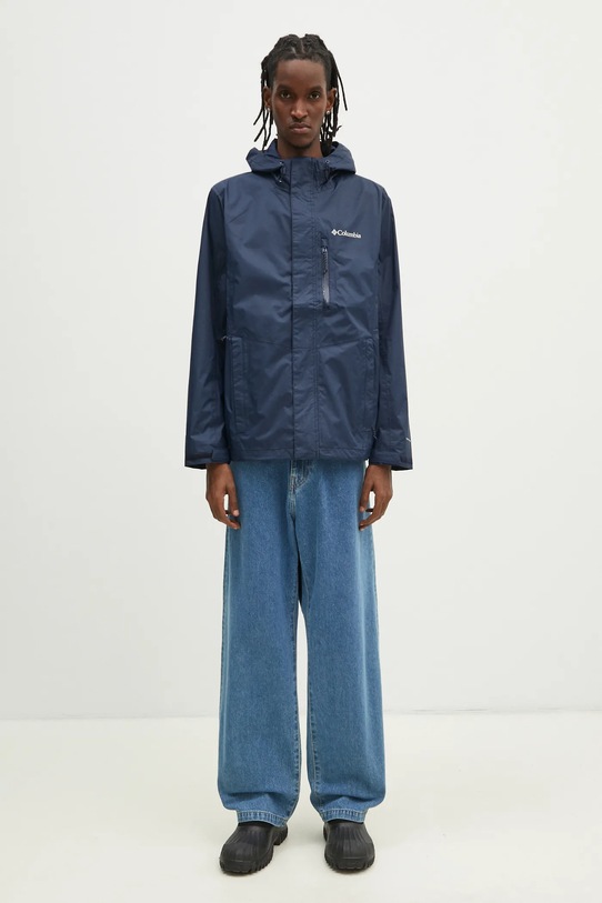 Columbia giacca impermeabile Pouring Adventure 2117171 blu navy