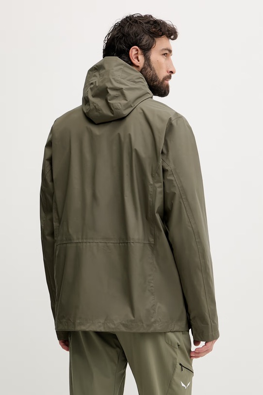 Odzież Columbia kurtka przeciwdeszczowa męska Pouring Adventure 2117171 zielony