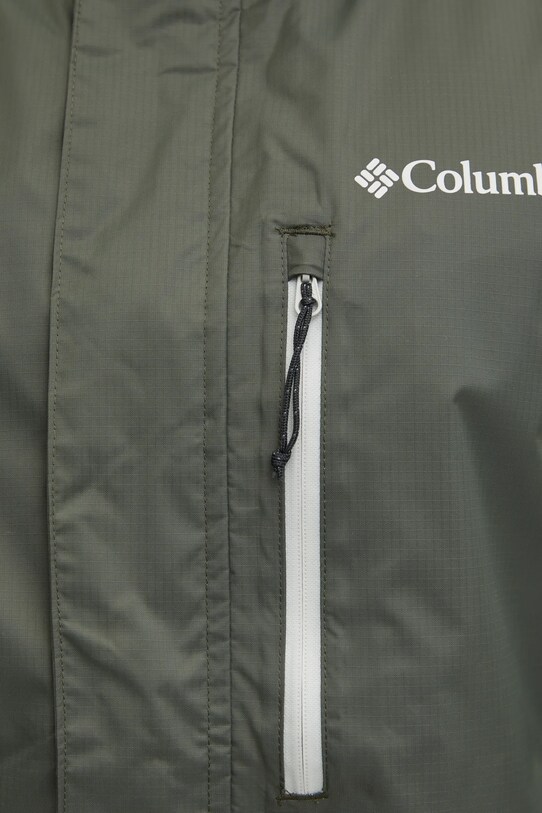Columbia geaca de ploaie Pouring Adventure 2117171 verde