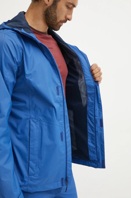 Columbia geaca de ploaie Pouring Adventure 2117171 albastru