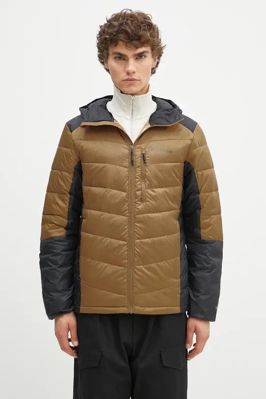 Sportovní bunda Columbia Labyrinth Loop zateplené hnědá 2085294