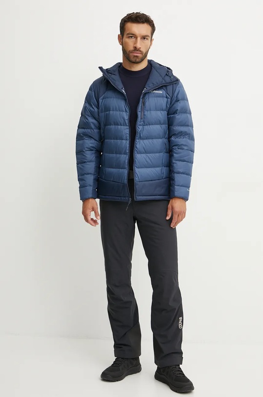 Columbia geaca sport din puf Autumn Park 2086144 albastru AW24