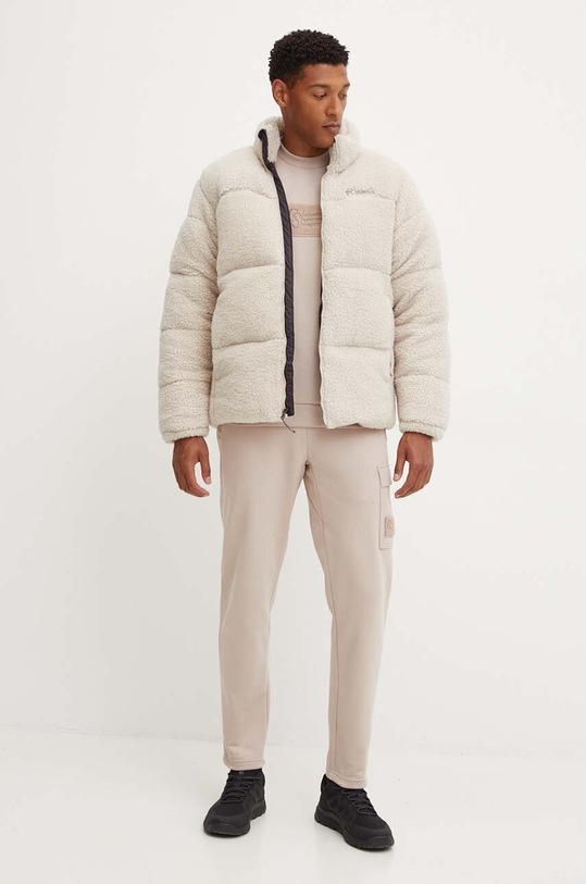 Bunda Columbia Puffect Sherpa 2086841 béžová AW24