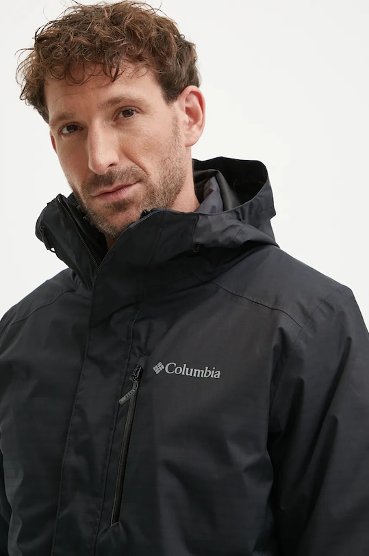 Columbia jacheta de exterior Oak Harbor negru 2090162