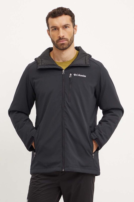 Куртка outdoor Columbia Gate Racer с капюшоном чёрный 2090404