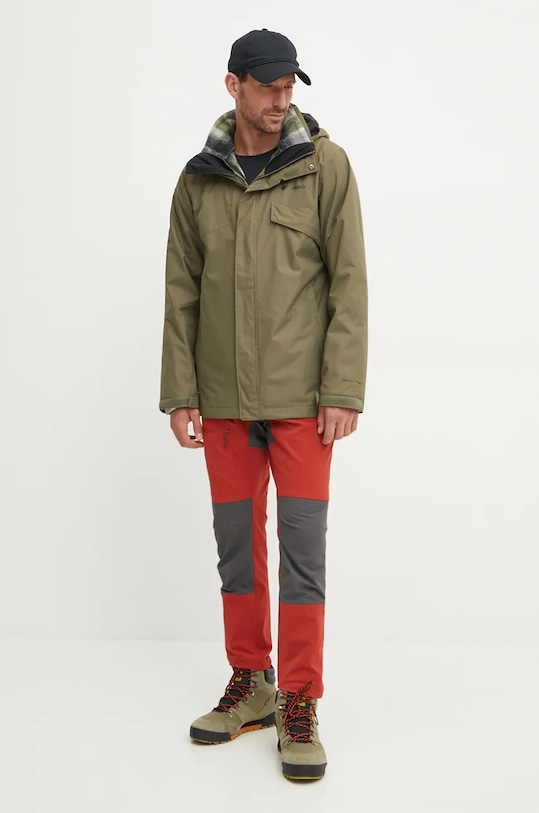 Turistická bunda Columbia Bugaboo III 2096904 zelená AW25