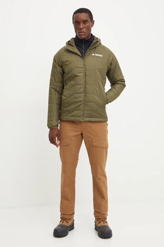 Спортивная куртка adidas TERREX Multi Insulated IM7681 зелёный AW24