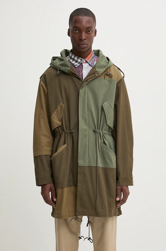 Desigual hanorac NITON cu captuseala verde 24WMEW09