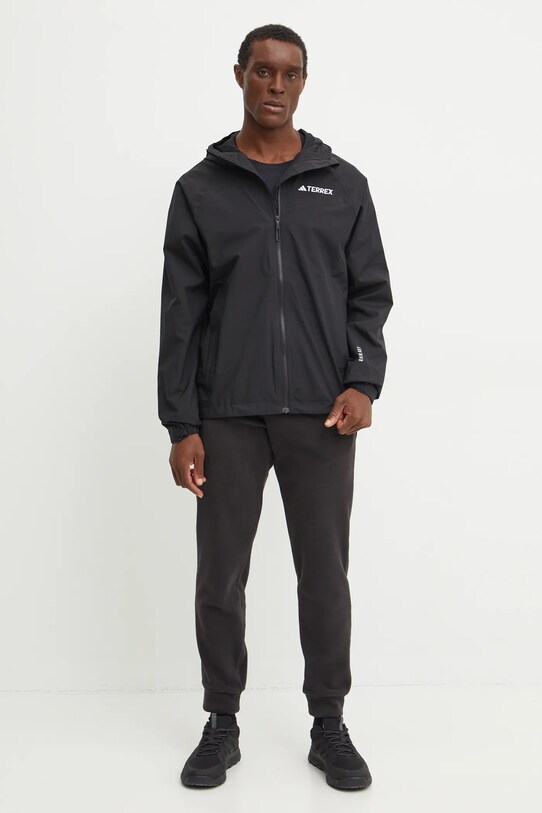adidas TERREX geacă de ploaie Multi JN8804 negru AW24