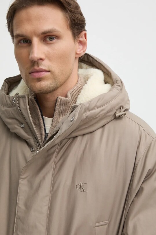 Calvin Klein Jeans kurtka beżowy J30J326082