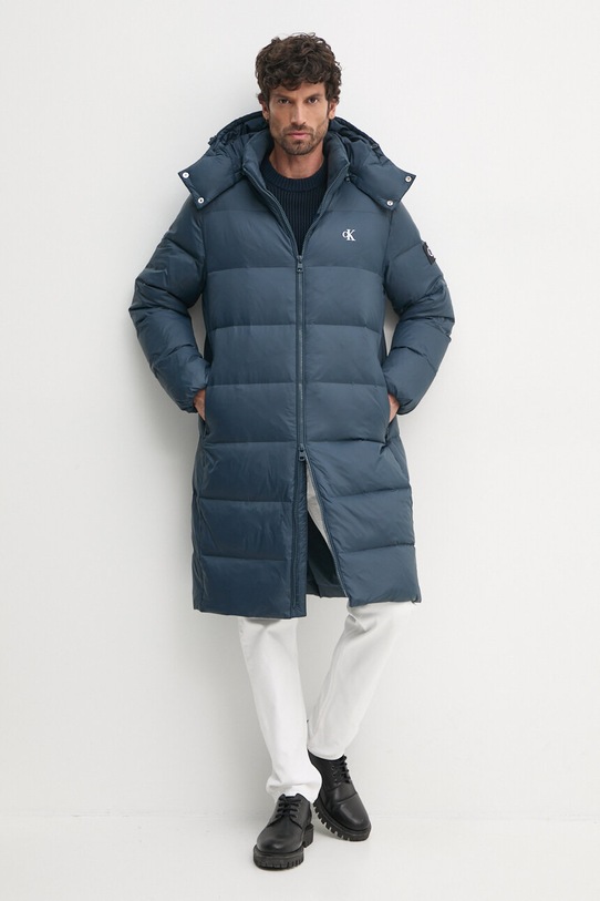 Calvin Klein Jeans kurtka puchowa pozostałe granatowy J30J326102