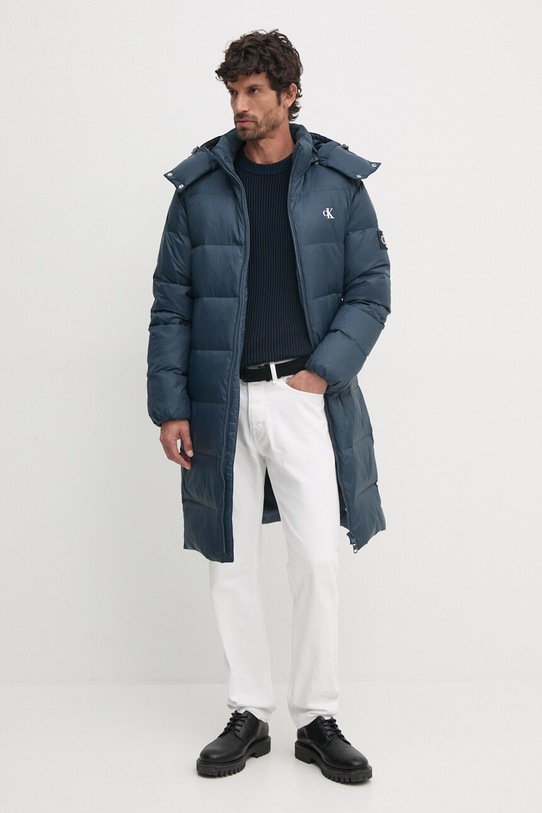 Calvin Klein Jeans kurtka puchowa J30J326102 granatowy AW24