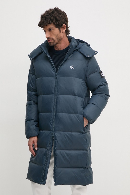 Calvin Klein Jeans kurtka puchowa granatowy J30J326102