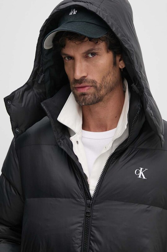 Péřová bunda Calvin Klein Jeans J30J326102 černá
