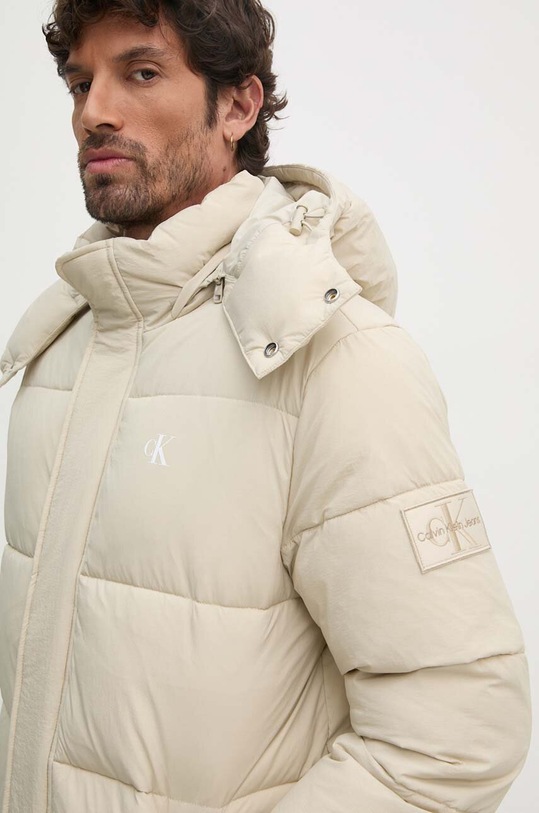 Bunda Calvin Klein Jeans béžová J30J326109