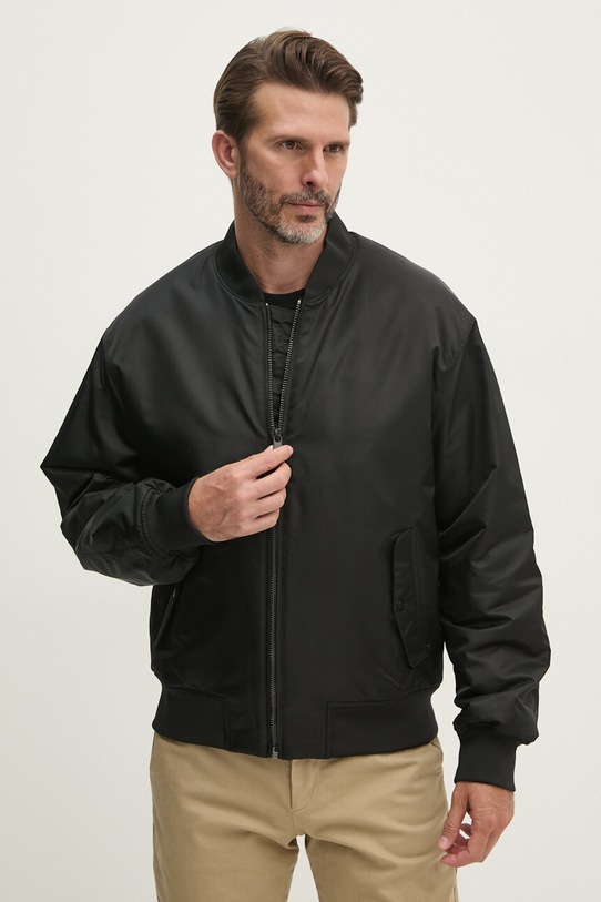 Bomber bunda Calvin Klein Jeans přechodné černá 00040EM524