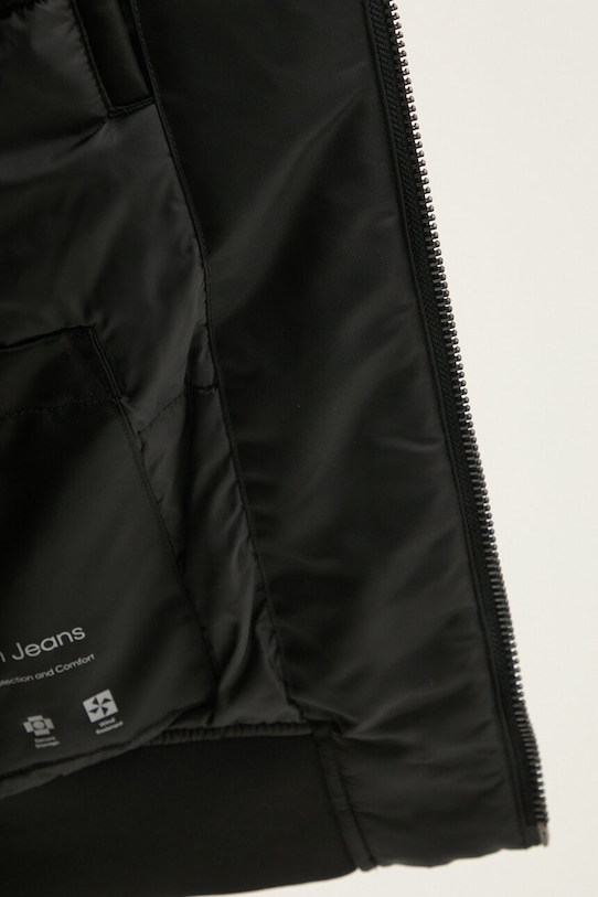 Bomber bunda Calvin Klein Jeans 00040EM524 černá