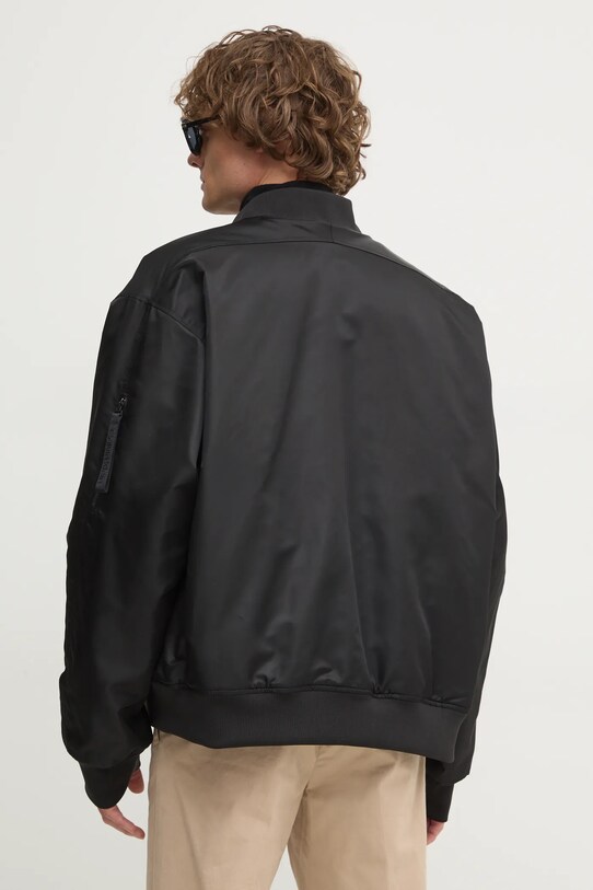 Odzież Calvin Klein Jeans kurtka bomber 00040EM524 czarny