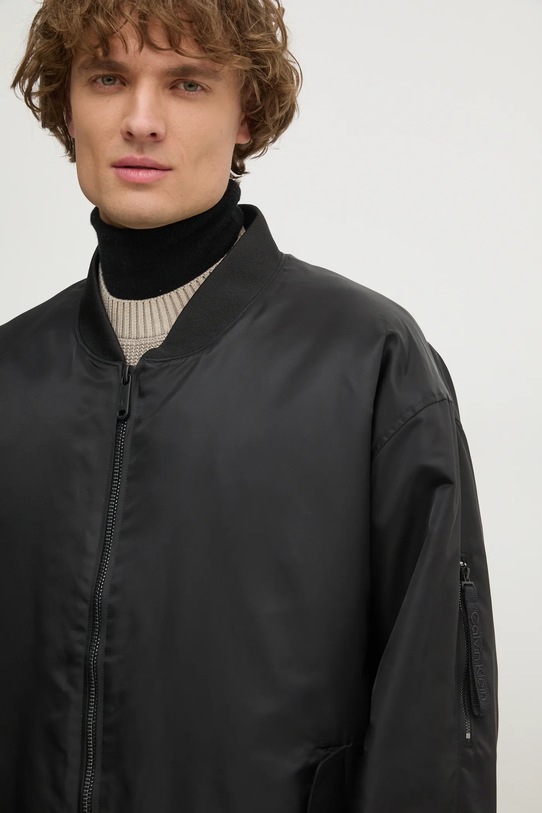 Calvin Klein Jeans kurtka bomber 00040EM524 czarny