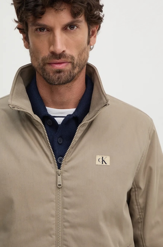 Bunda Calvin Klein Jeans zelená J30J326092