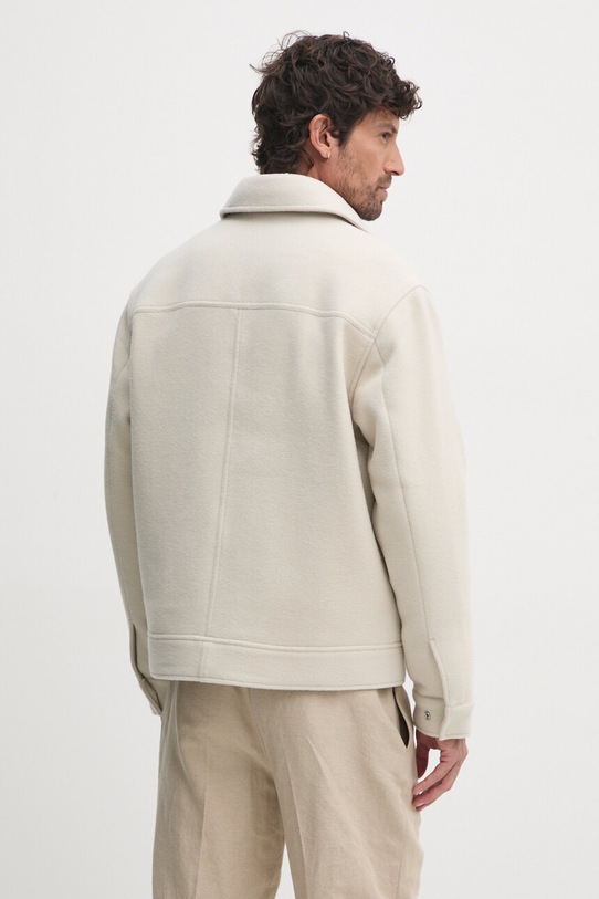 Oblečení Vlněná bunda Calvin Klein Jeans J30J326098 béžová