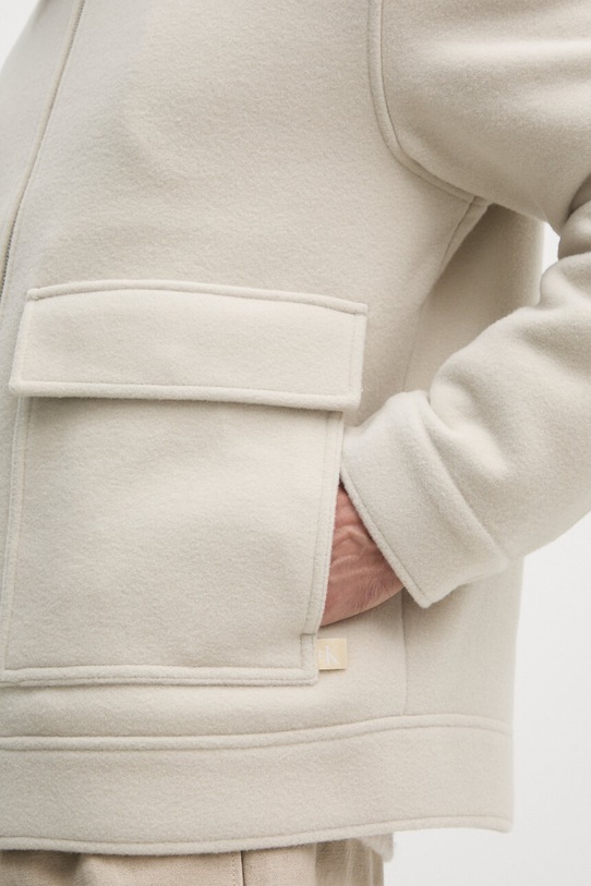 Vlněná bunda Calvin Klein Jeans J30J326098