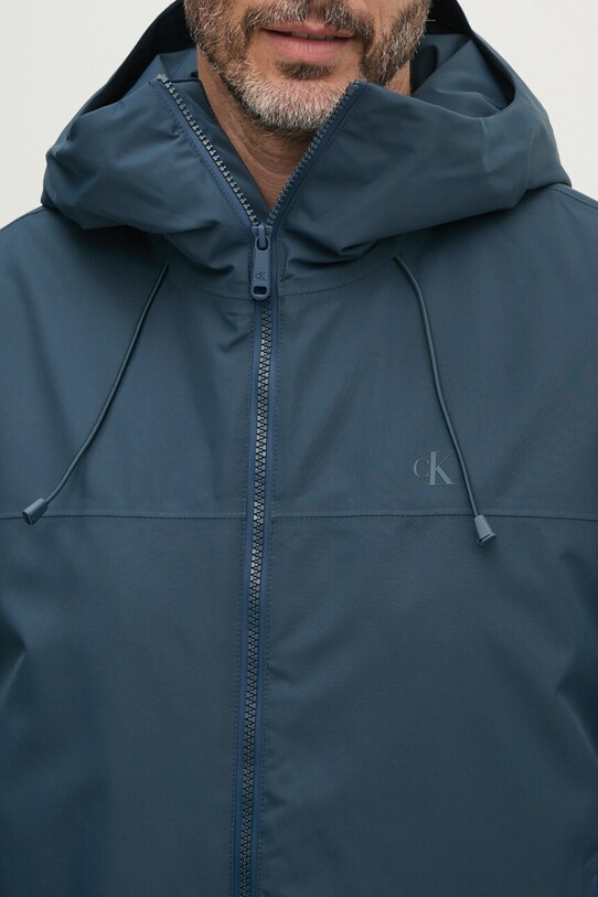 Μπουφάν Calvin Klein Jeans J30J326431 σκούρο μπλε
