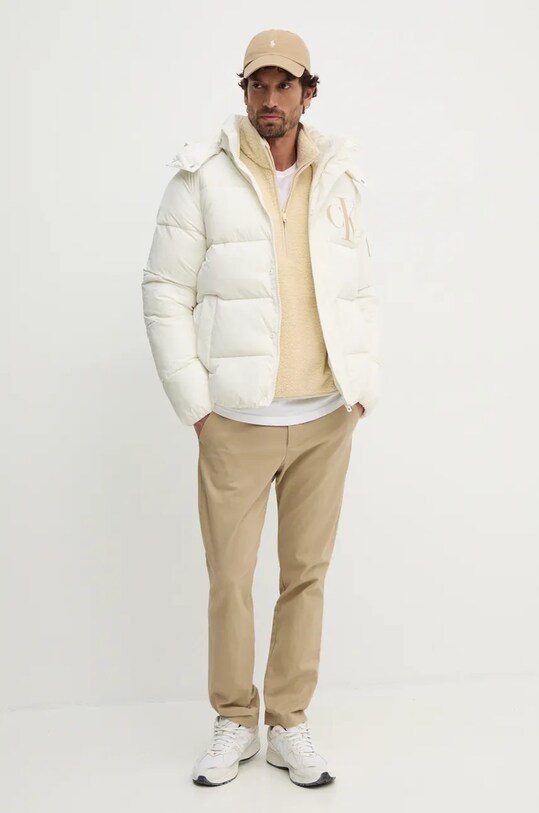 Кофта Calvin Klein Jeans J30J326679 бежевый AW24