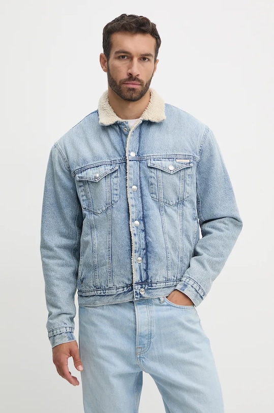 Calvin Klein Jeans giacca di jeans denim blu J30J326839