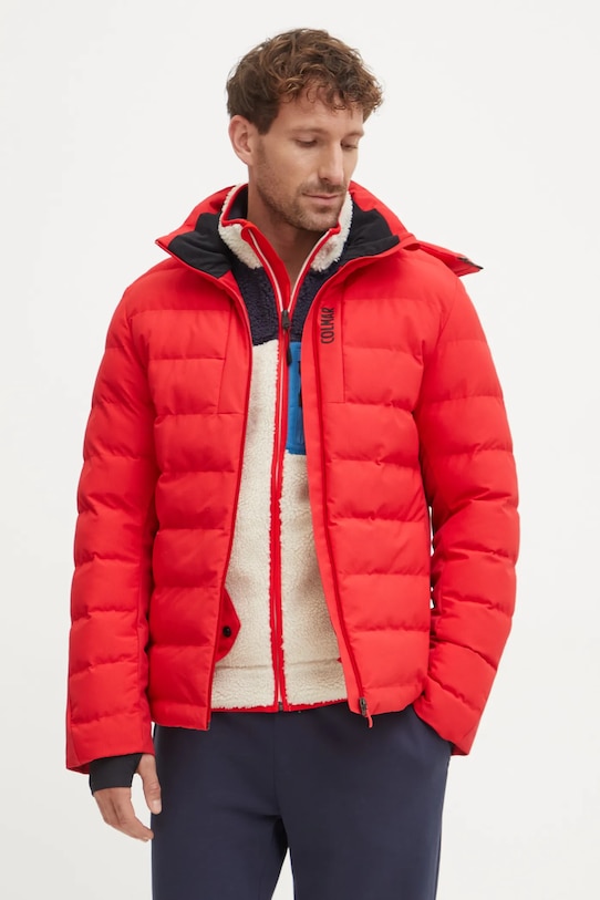 Lyžiarska bunda Colmar jemné zateplenie červená 1318R.1XC