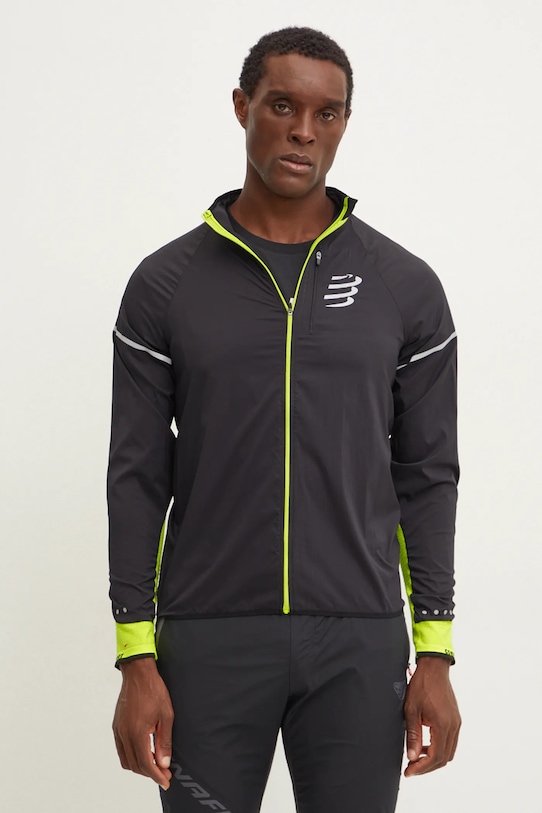 Ветровка Compressport Hurricane без изолация черен AJVM307